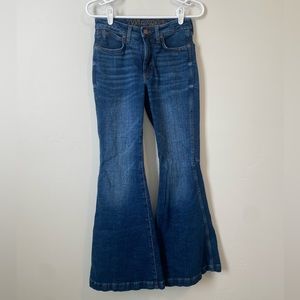 WRANGLER RETRO PREMIUM HIGH RISE TRUMPET FLARE JEAN 26 x 32